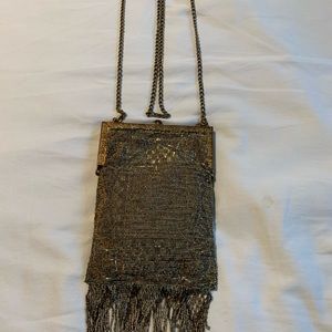 Antique 1920's Beaded Flapper Era Shoulder Bag